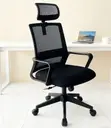 J-154 High Back Mesh Swivel Chair - 1