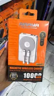 Amaya Magnetic Wireless Charger - White - 1