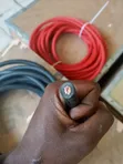 25mm Heavy Duty Battery Cable - Nyekundu/Nyeusi - 2
