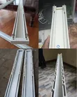 Aluminium Double Curtain Rails with Smooth Gliders - 2