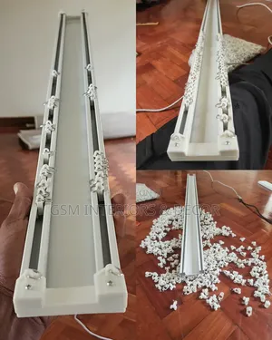 Aluminium Double Curtain Rails - Rust Resistant