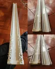 Aluminium Curtain Rails - Double Track - 1
