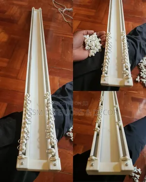 Aluminium Curtain Rails - Double Track, Improved Design