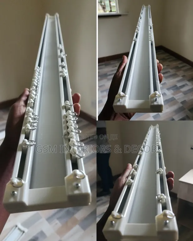 Aluminium Curtain Tracks with Bi-Railing Accessories - 1
