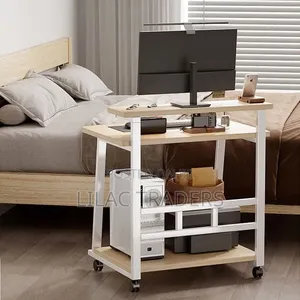 Laptop Table/Desk with Monitor Shelf - Brand New