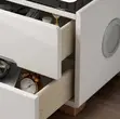 Modern Smart White Bedside Table - 2