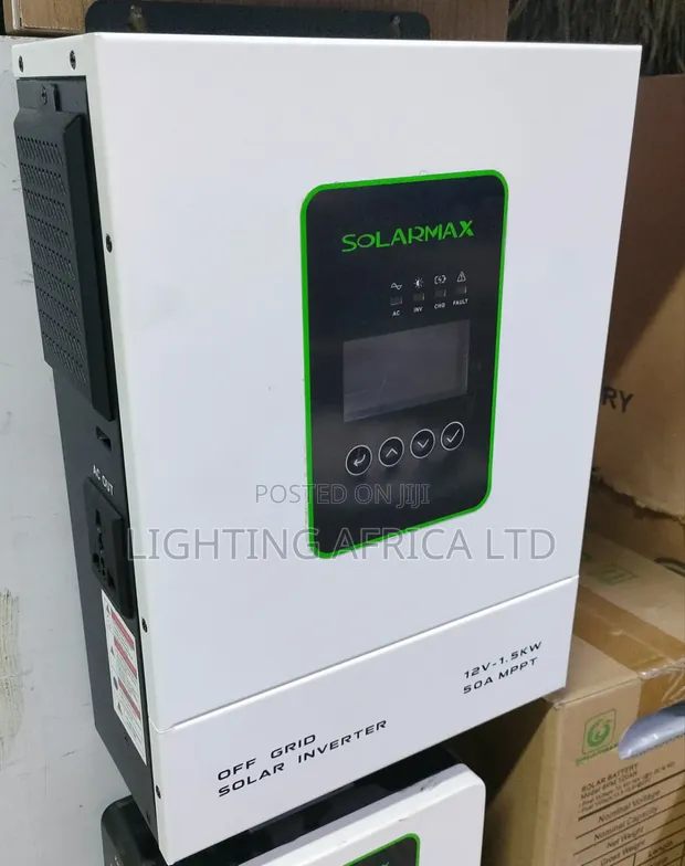 Solarmax 1.5kva 12V Hybrid Inverter with MPPT 50A - 1