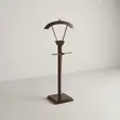 Wooden Suit Valet Stand - Coat Hanger - 2