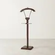 Wooden Suit Valet Stand - Coat Hanger - 3