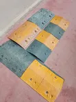 Reflective Rubber Speed Bump - 2