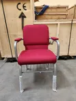 New Red Fabric Visitor Chair - 2