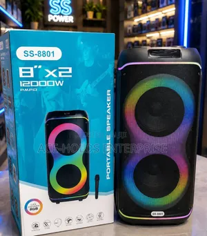 Party Rocker SS-8801 Rechargeable Karaoke Speaker (1200W)