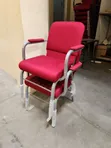 Stackable Conference Chairs - Red Fabric - 2