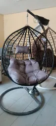 Hammock Swing Chair - Woven Egg Design - 2