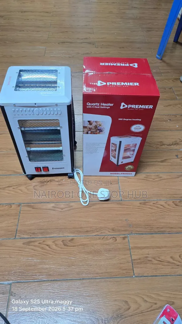 Premier Quartz Room Heater - Brand New - 1