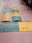 1m Rubber Speed Bump (50mm Thick) - 1