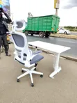 Ergonomic Office Chair - Gray/White - 2