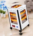 ElectroMate QH02 2000W 5-Sided Quartz Room Heater - 2