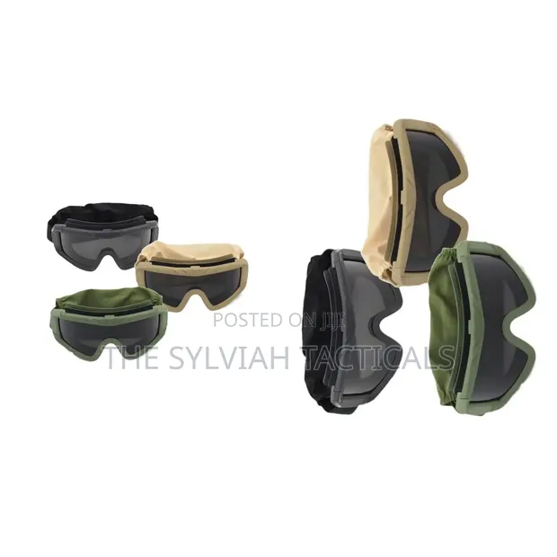 Outdoor Tactical Antidust Hiking Glasses - 1
