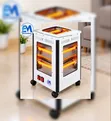 ElectroMate QH02 2000W 5-Sided Quartz Electric Heater - 2