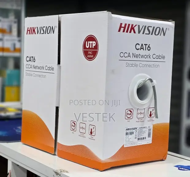 Hikvision CAT6 U/UTP 75% Semi-Copper Cable (Mita 305) - 1