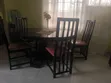 Hexagonal Dining Table - Cyprus Wood - 1