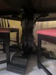 Hexagonal Dining Table - Cyprus Wood - 2