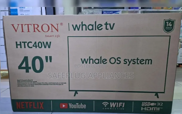 Vitron 40 Inch Whale TV HTC40w - 1