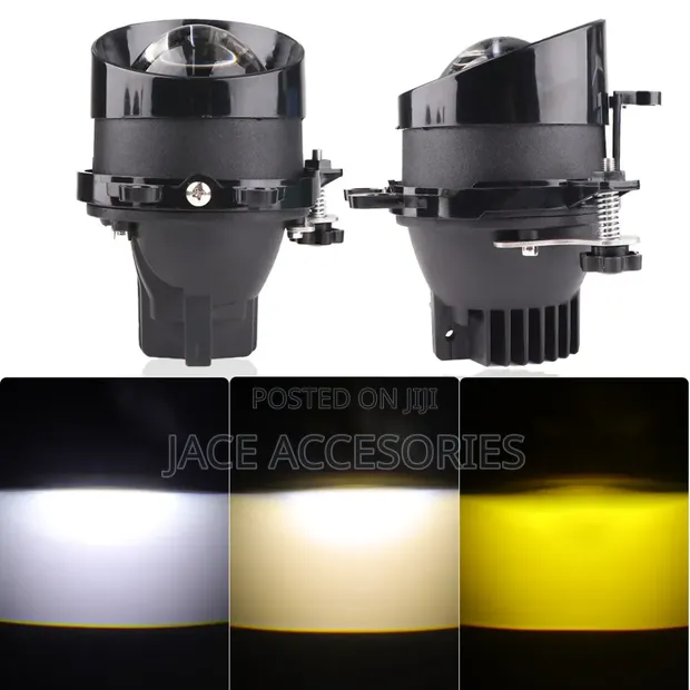 3-Inch Bi-LED Projector Fog Lights (Brand New) - 1