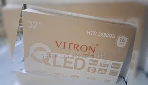 Vitron 32" QLED Smart Android TV with Built-in Decoder