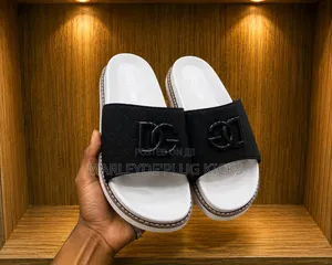 Dolce & Gabbana Leather Sandals - Black