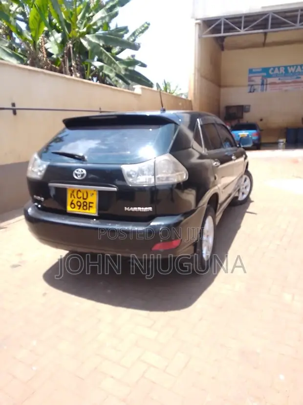 Toyota Harrier 2.4 SUV 2008 Nyeusi - 1