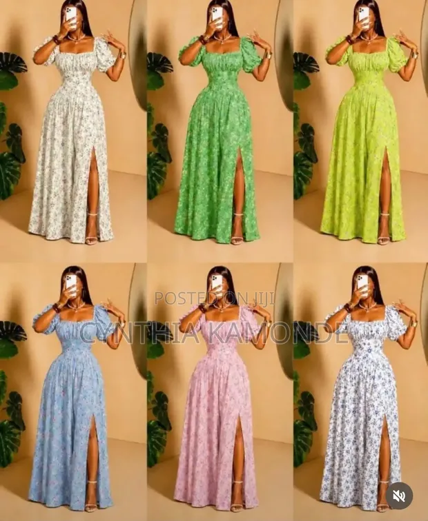Floral Maxi Dress - 1