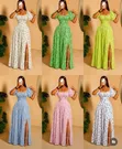 Floral Maxi Dress - 3