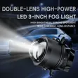Latest 3-Color Fog Light Projectors - 2