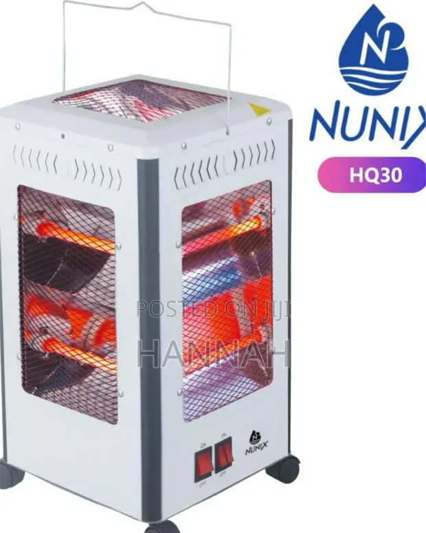 Nunix 5-Sided Quartz Room Heater - 1