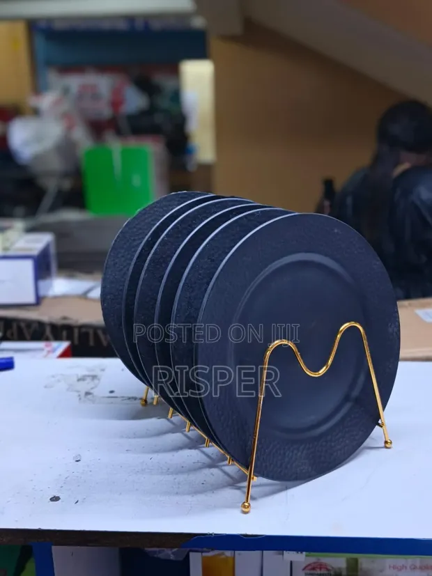 6 PCS Ceramic Plates (10.5") - 1