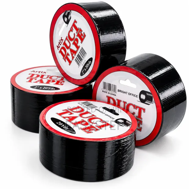 Black Binding Duct Tape - 2 Inch - 1