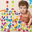 136-Piece Flexible Magnetic Tube Blocks - 3