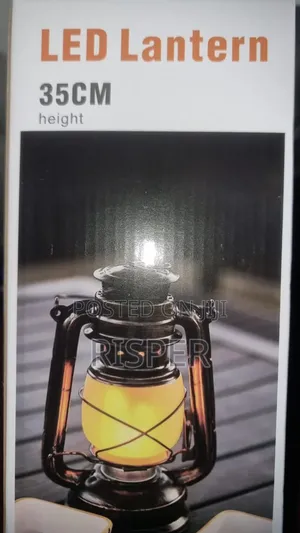 Rechargeable Vintage 35cm LED Lantern Lamp