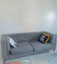 5 Seater Sofa Set - Gray Fabric - 3