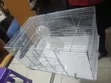 Metal Wire Pet Cage with Tray, Bottle, Wheel - 3