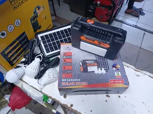 Easy Power EP-393BT Portable Solar Lighting System with MP3/Radio