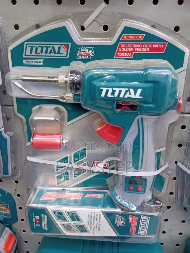 Total 120W Soldering Gun with Solder Feeder - 1
