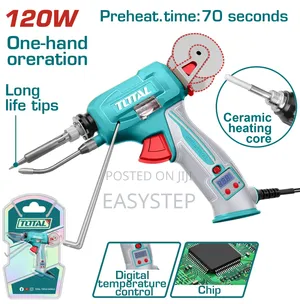 Total 120W Soldering Gun with Solder Feeder