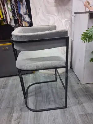 Modern High Counter Chairs (Gray, Set of 1)