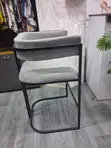 Modern High Counter Chairs (Gray, Set of 1) - 1