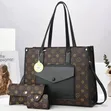 Genuine Leather Handbag - Multicolor - 1