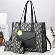 Genuine Leather Handbag - Multicolor - 5
