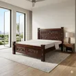 Elegant 5x6 Hardwood Double Bed Frame - 2